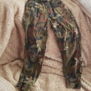 Camo joggers